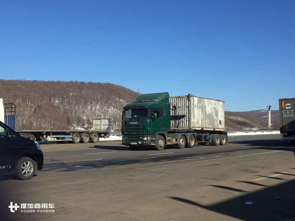 在这里一日能看尽世界卡车30年发展历史，绥芬河中俄口岸拍车纪实 - 第51张