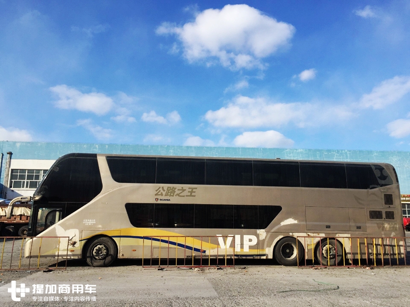 行驶里程超310万公里，国内仅有一辆，已退役的斯堪尼亚双层豪华客车实拍 - 第33张