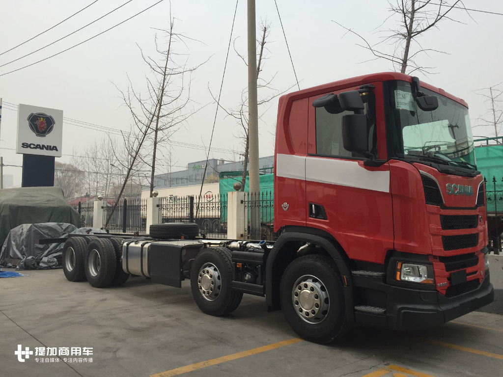 依旧是V8动力,马力升级到650,悄然登陆国内的斯堪尼亚全新一代R系消防车底盘实拍 - 第5张 - 提加商用车网 依旧是V8动力,马力升级到650,悄然登陆国内的斯堪尼亚全新一代R系消防车底盘实拍 - 第5张