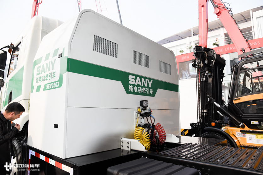 适用港口码头,能牵引56吨,带您见识三一最新亮相的电动重卡 - 第2张 - 提加商用车网 适用港口码头,能牵引56吨,带您见识三一最新亮相的电动重卡 - 第2张