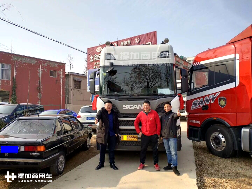 百万斯堪尼亚豪车+九五至尊车牌，玩卡车这么多年这次真是开眼界了 - 第4张