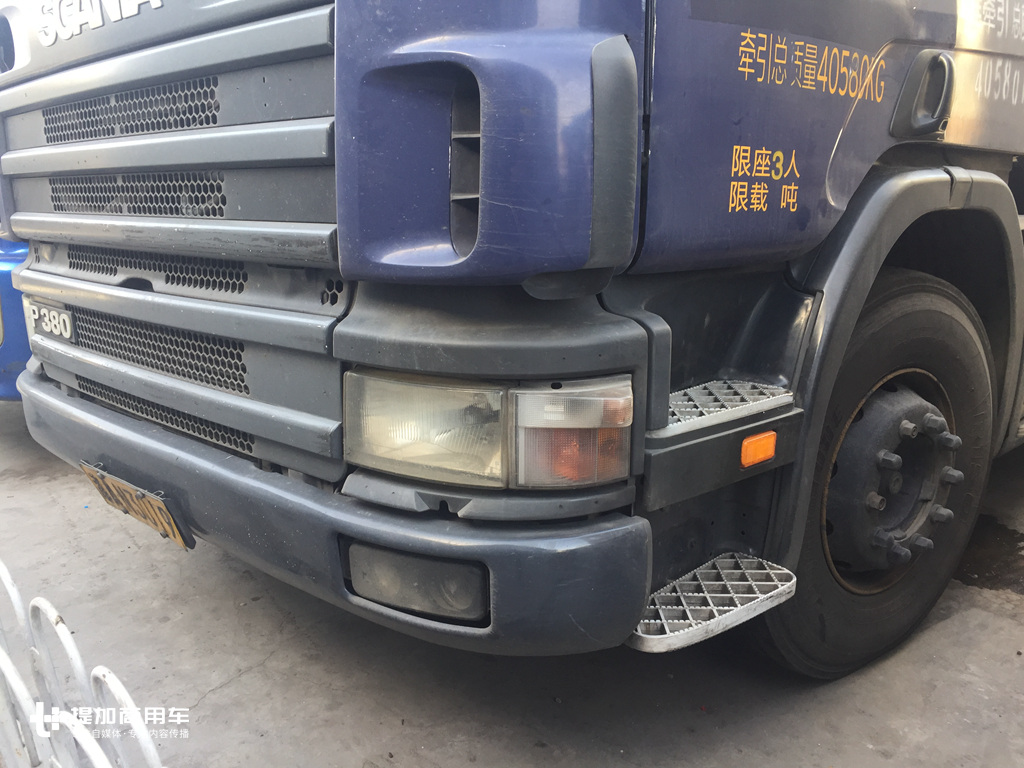 农贸市场再遇斯堪尼亚神级卡车，运营320多万公里退役后还在发挥余热 - 第6张