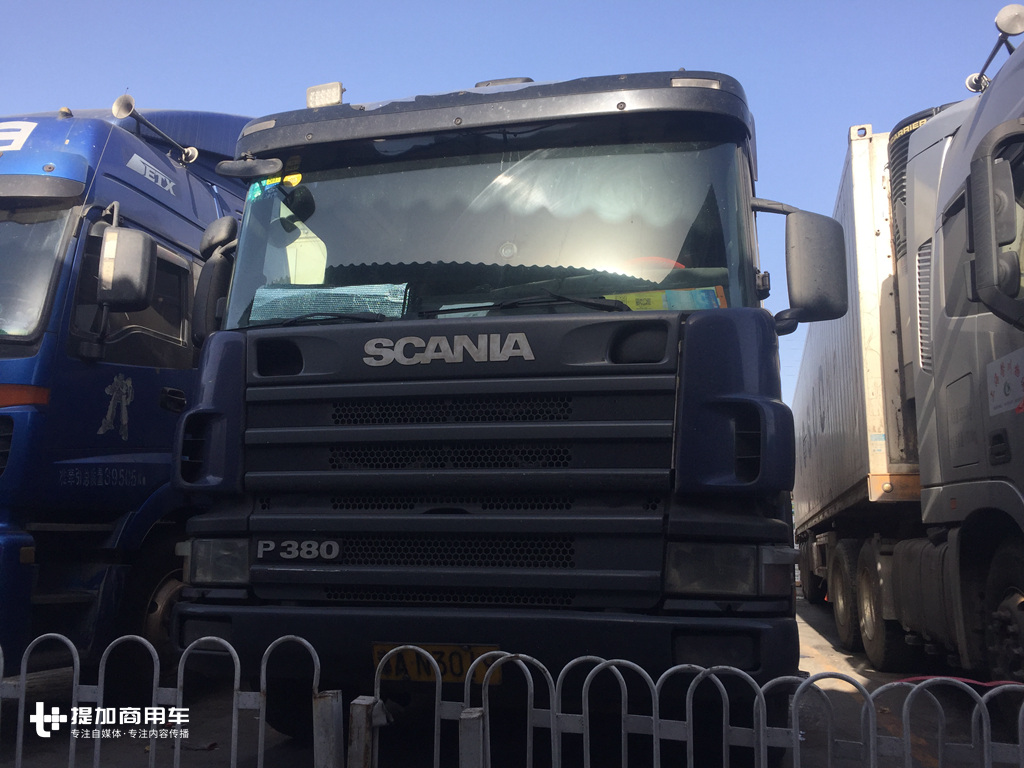农贸市场再遇斯堪尼亚神级卡车，运营320多万公里退役后还在发挥余热 - 第19张