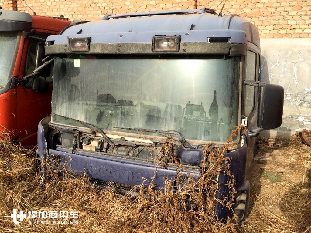 农贸市场再遇斯堪尼亚神级卡车，运营320多万公里退役后还在发挥余热 - 第20张