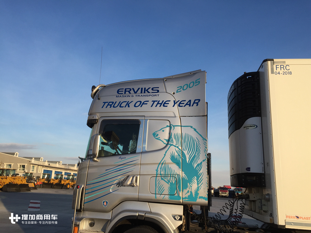 TOPLINE驾驶室，还是V8动力，近距离体验上一代斯堪尼亚的王者车型R580 - 第9张