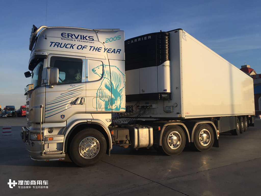 TOPLINE驾驶室，还是V8动力，近距离体验上一代斯堪尼亚的王者车型R580 - 第11张