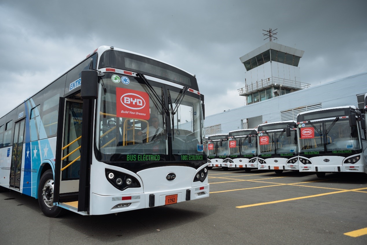 梅开二度!比亚迪在厄瓜多尔再次交付纯电动车队 - 第1张 - 提加商用车网 梅开二度!比亚迪在厄瓜多尔再次交付纯电动车队 - 第1张