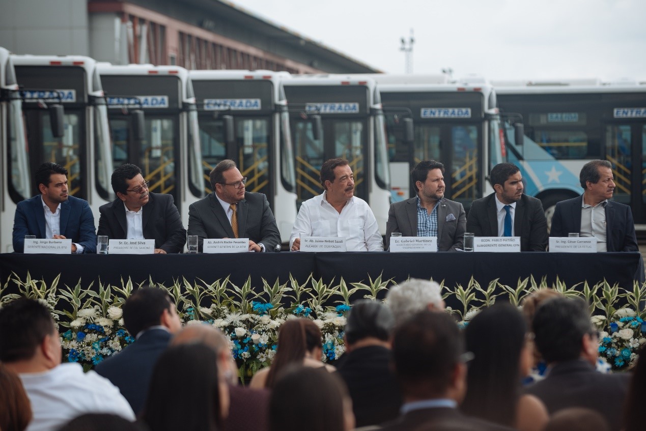 梅开二度!比亚迪在厄瓜多尔再次交付纯电动车队 - 第2张 - 提加商用车网 梅开二度!比亚迪在厄瓜多尔再次交付纯电动车队 - 第2张