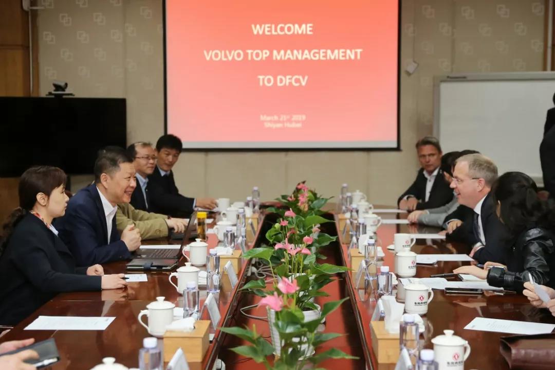 高度认可双方合作成果,沃尔沃集团总裁龙世德一行来访东风商用车 - 第1张 - 提加商用车网 高度认可双方合作成果,沃尔沃集团总裁龙世德一行来访东风商用车 - 第1张