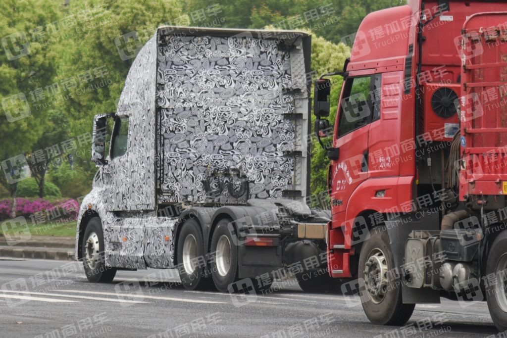国内又一款长头卡车路试谍照曝光,空间更大,卡友都说是陕汽做的! - 第12张 - 提加商用车网 国内又一款长头卡车路试谍照曝光,空间更大,卡友都说是陕汽做的! - 第12张