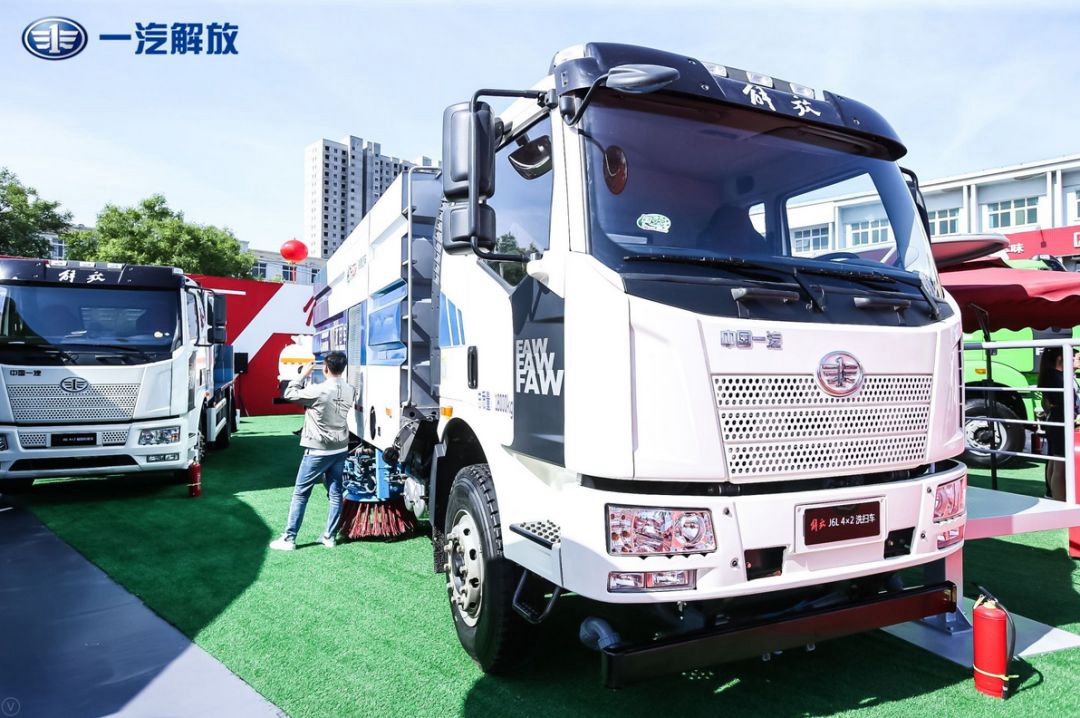 第二届雄安工程机械展，解放国六八大车型惊艳亮相！ - 第9张