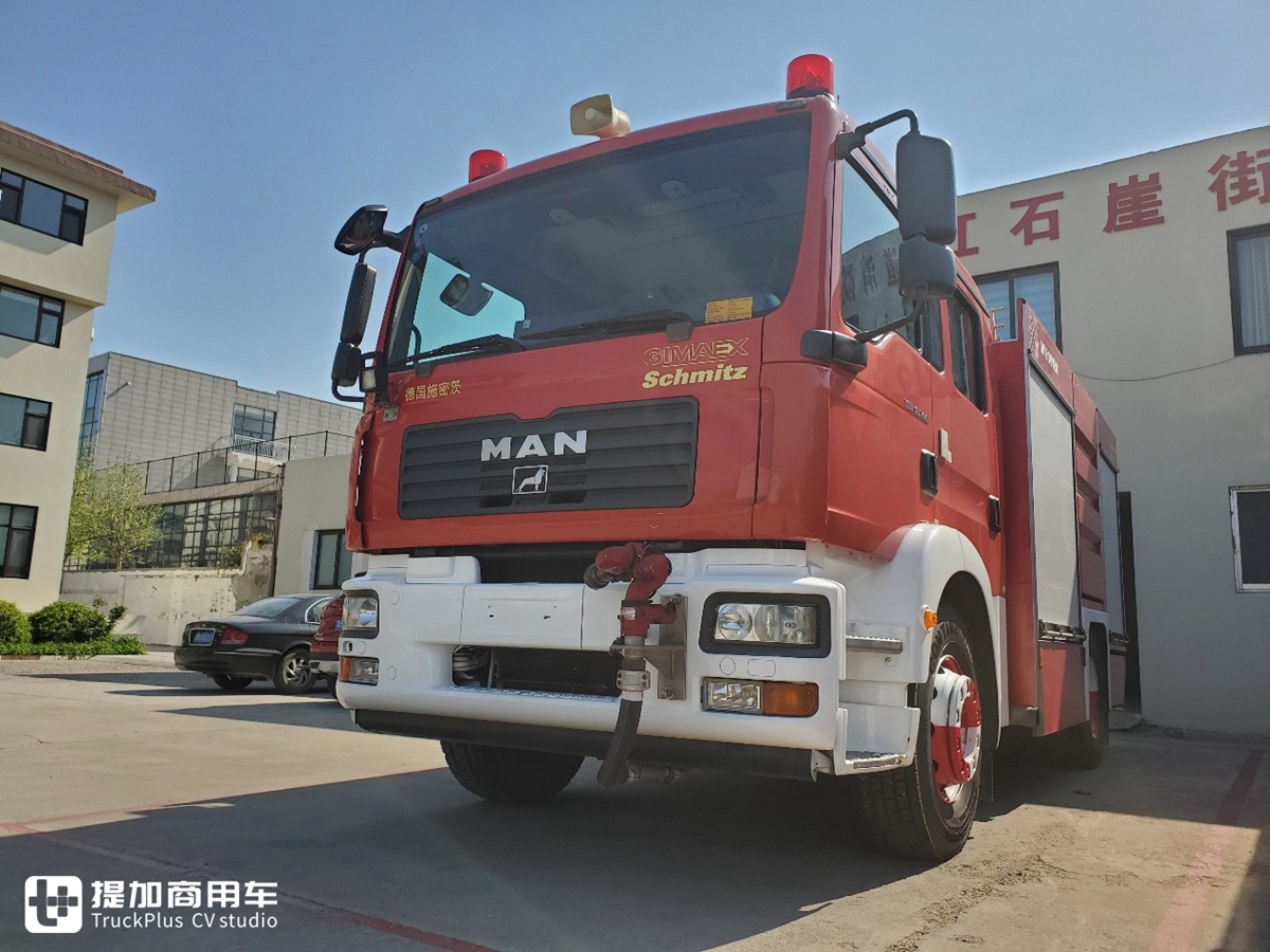 奥地利斯太尔工厂生产,带您见识一辆服役超过10年的曼恩TGM消防车 - 第1张 - 提加商用车网 奥地利斯太尔工厂生产,带您见识一辆服役超过10年的曼恩TGM消防车 - 第1张