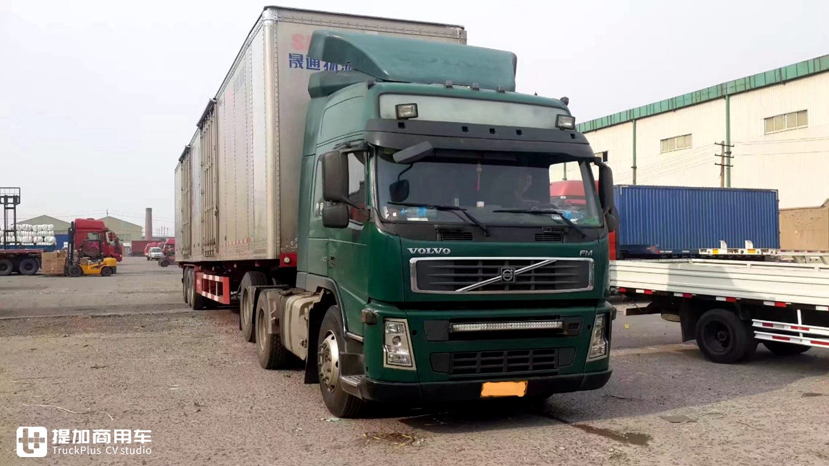 前后都是气囊悬架，还是手动挡，这款06年的沃尔沃卡车估计全国就剩2台了 - 第18张