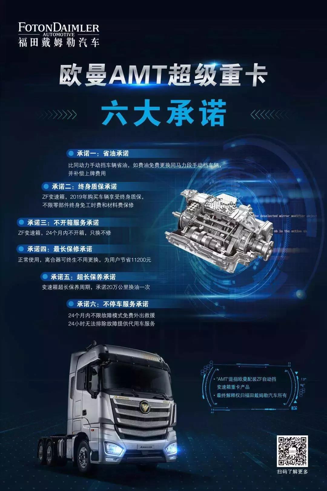 智能驾控 驭见未来，欧曼2019款AMT自动挡超级重卡掀起全国订车热潮 - 第8张