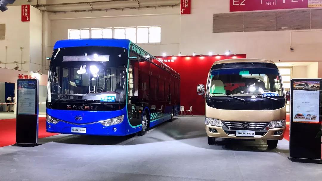 直击2019北京道路运输展，安凯引领智能化、绿色化热潮 - 第1张