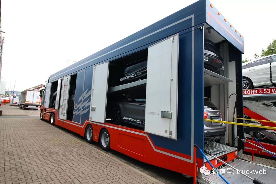 小三轴6x2驾驶室削顶,欧洲主流的曼恩TGS 23.460中置轴轿运车 - 第11张 - 提加商用车网 小三轴6x2驾驶室削顶,欧洲主流的曼恩TGS 23.460中置轴轿运车 - 第11张