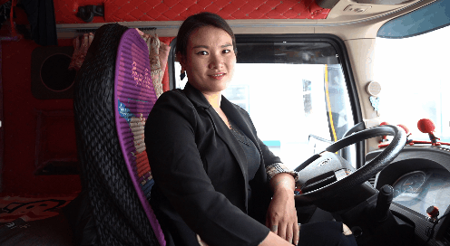 第三季重卡高原爬坡赛开战，东风女汉子亚萍成首位参赛女选手！ - 第5张