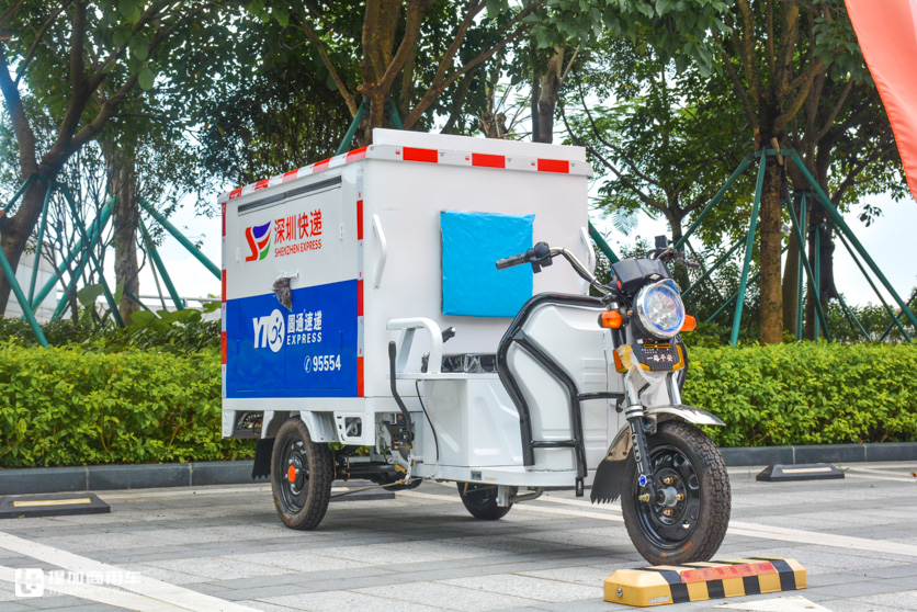 实拍福田打造的替代快递三轮车的电动“神车”，告诉您它到底有何优势 - 第1张