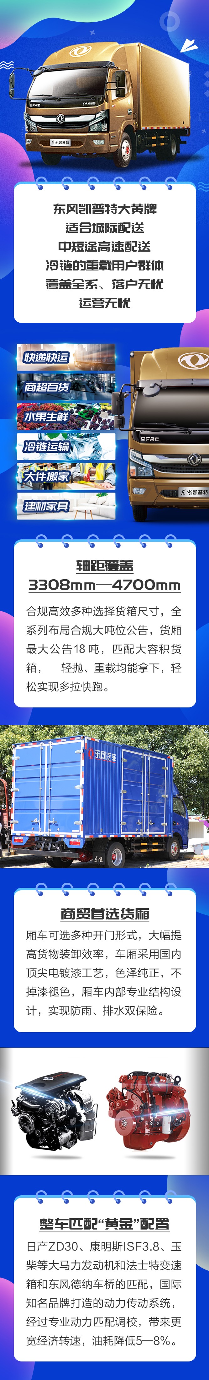 东风凯普特合规大黄牌，上路拉货两不误！ - 第2张