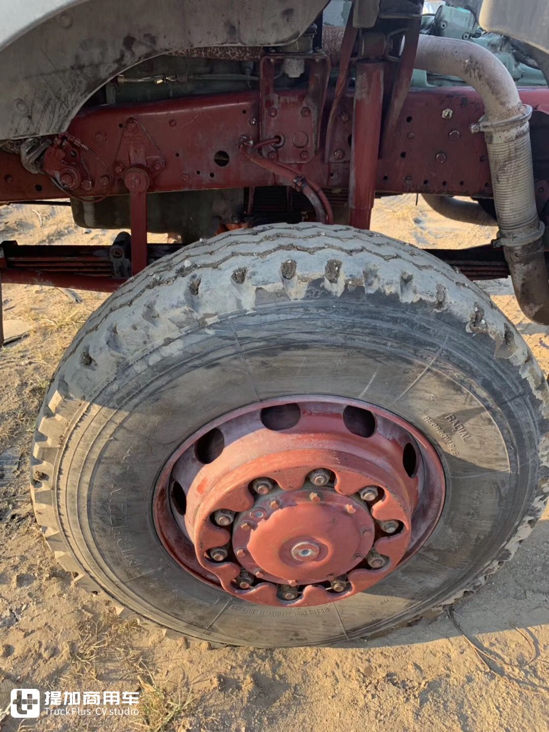 真正的老爷卡车，还是全驱V8动力，29年车龄的奔驰SK越野卡车实拍 - 第17张