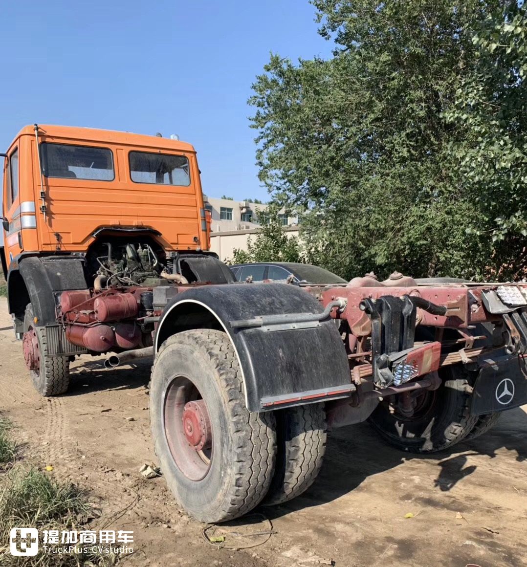 真正的老爷卡车，还是全驱V8动力，29年车龄的奔驰SK越野卡车实拍 - 第23张