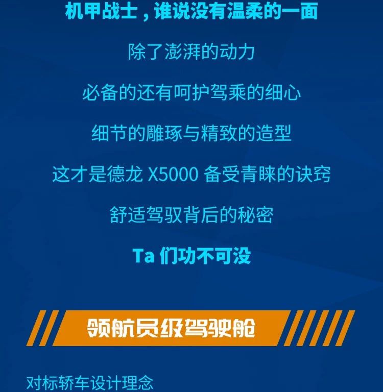 澎湃动力与舒适性为一体，深度解析德龙X5000 - 第3张