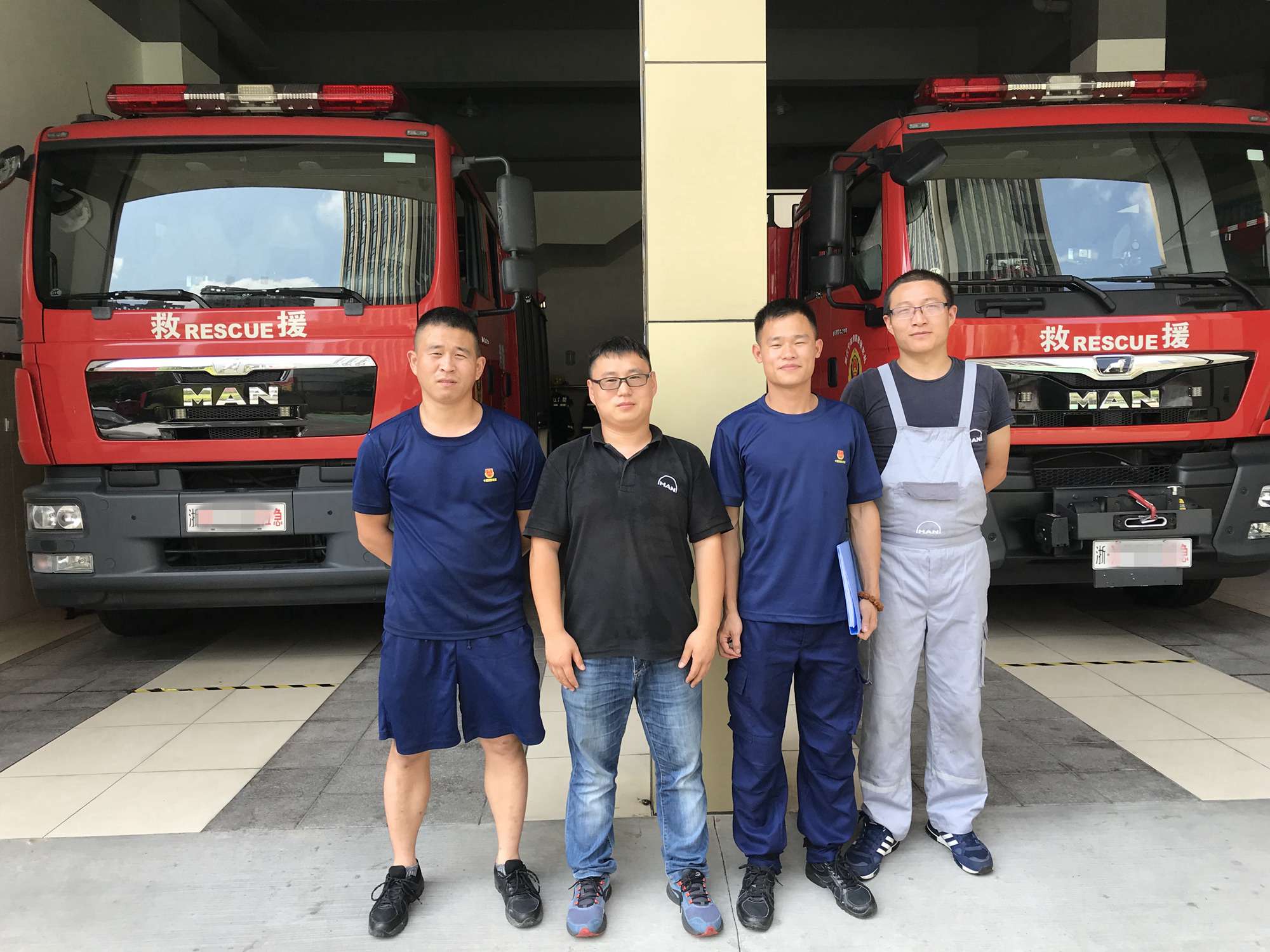 七十峥嵘 与国同梦,2019曼恩中国消防巡检在宁波拉开帷幕 - 第4张 - 提加商用车网 七十峥嵘 与国同梦,2019曼恩中国消防巡检在宁波拉开帷幕 - 第4张