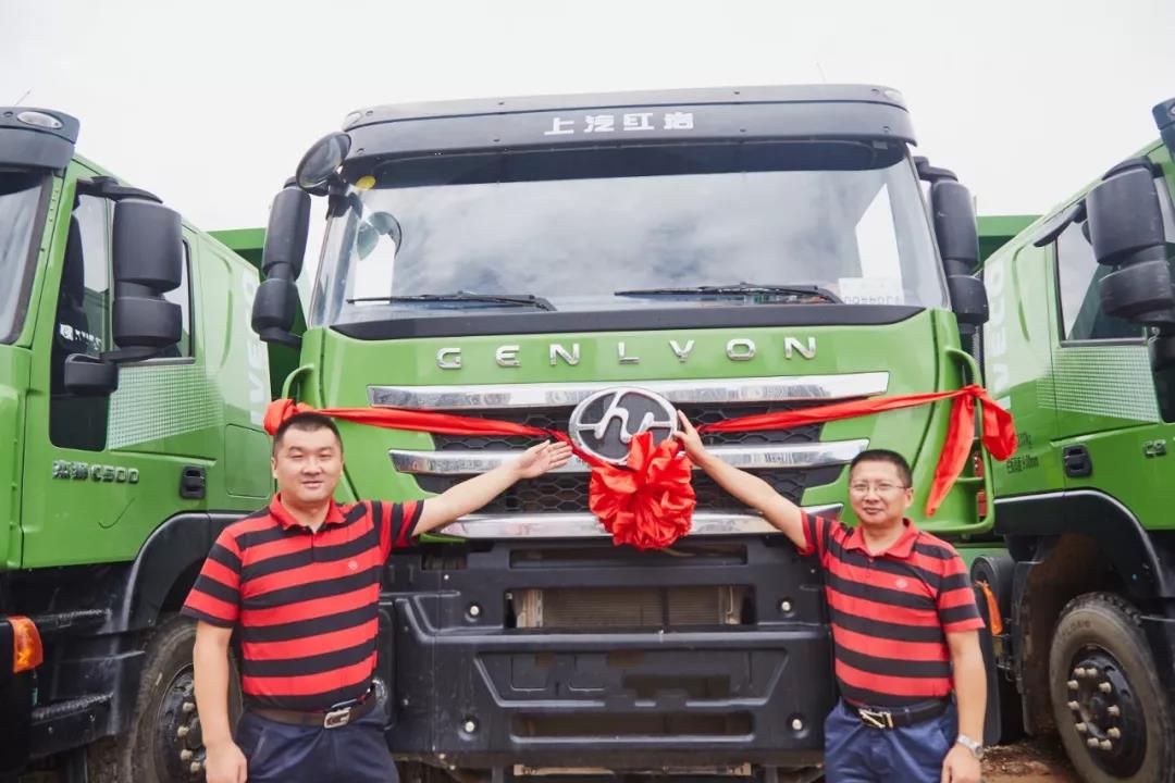 梅开二度 上汽红岩杰狮自卸车再次挺进广东惠州 - 第3张 - 提加商用车网 梅开二度 上汽红岩杰狮自卸车再次挺进广东惠州 - 第3张