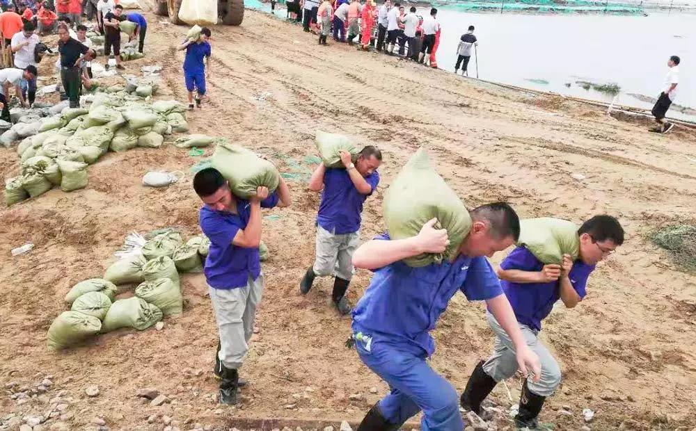 台风“利奇马”来袭，抗灾救援潍柴冲在第一线！ - 第2张