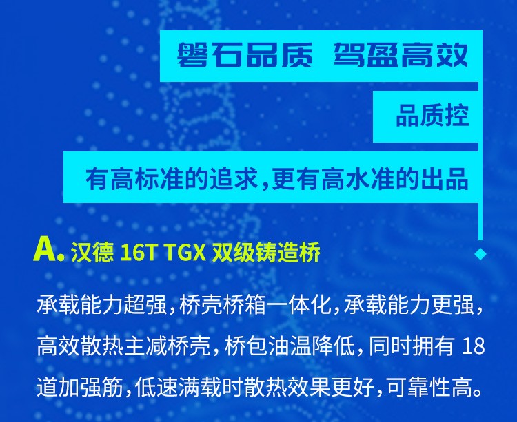 陕汽重卡新 M3000 8×4纯电动自卸车 岂止了得 - 第7张