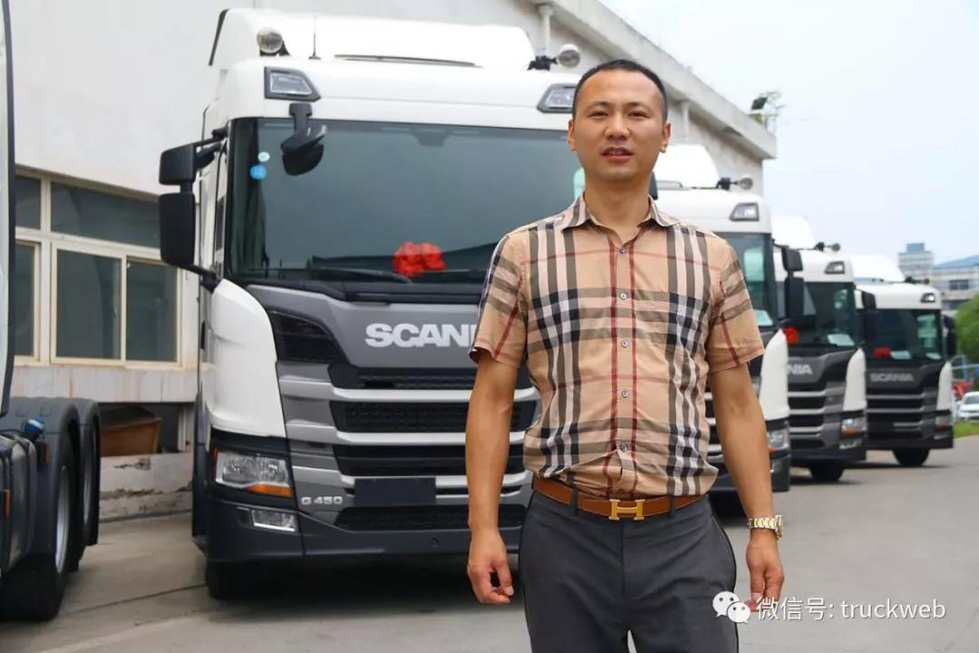 斯堪尼亚授权经销商力实汽车向重庆渝环供应链交付5辆G450牵引车 - 第3张