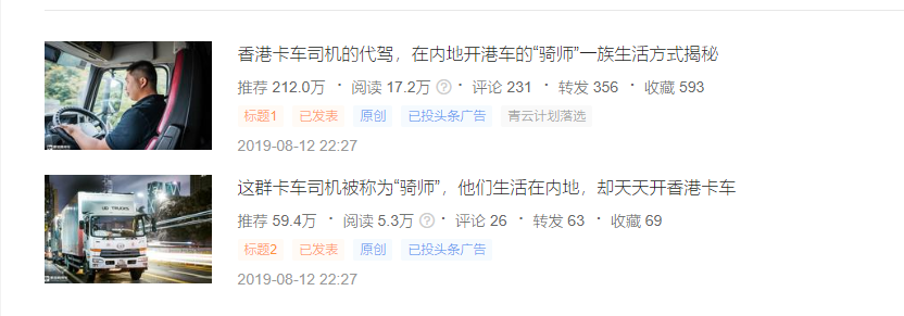 “骑师”一族的生活方式揭秘，国六卡车使用成本增加？提加一周好文推荐 - 第2张