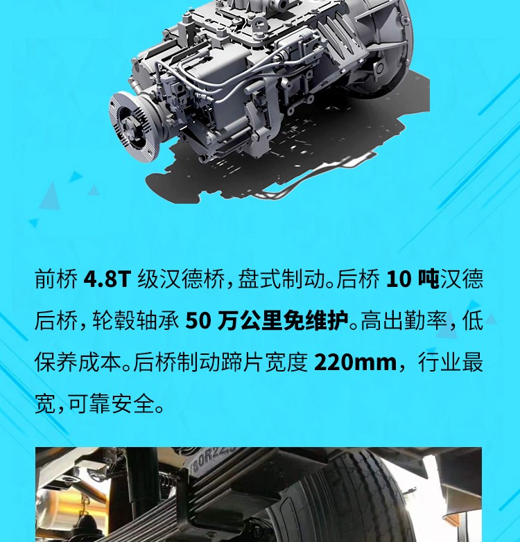 玉柴4EG 200马力发动机、配定速巡航系统，2019款德龙L3000载货车大有不同 - 第6张