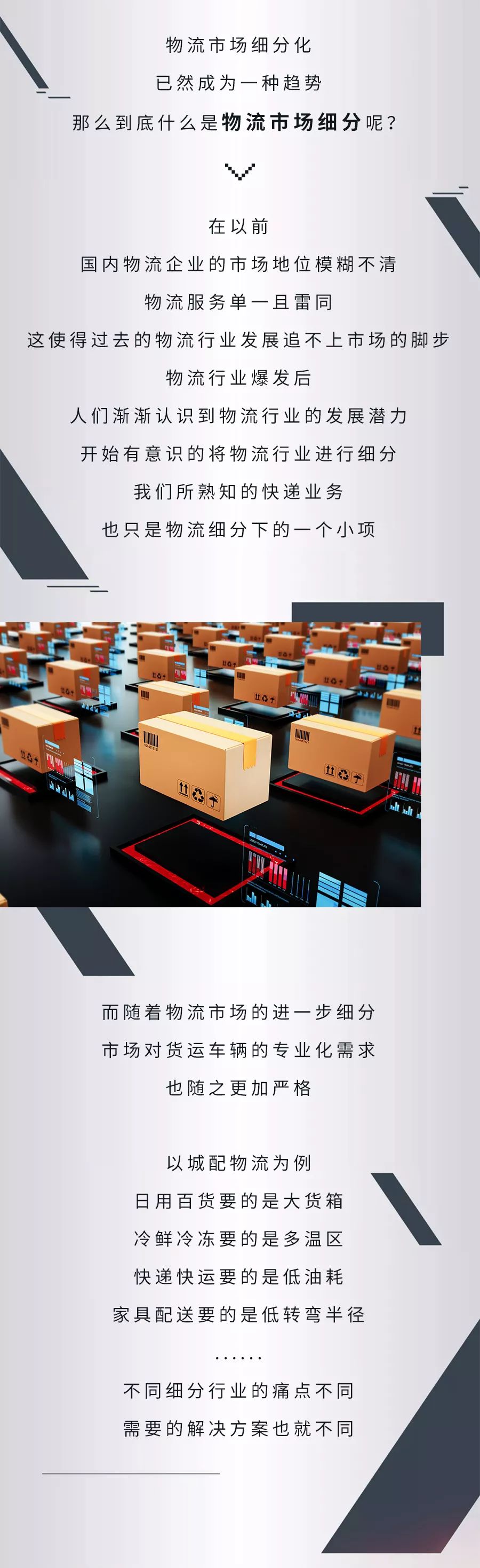 物流市场细分愈发清晰，领航轻卡为您提供解决方案 - 第1张