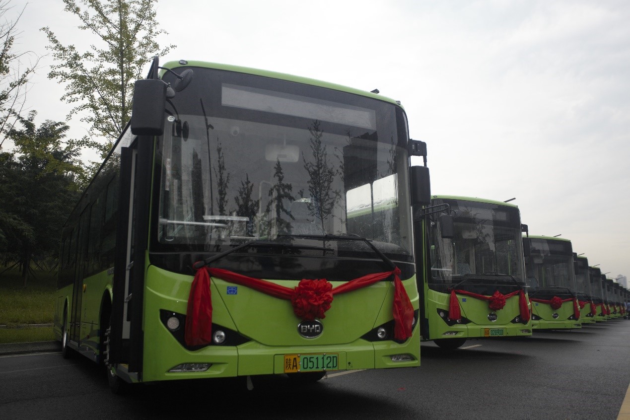 助推公交一体化 170辆比亚迪纯电动公交车投运西安市长安区 - 第3张 - 提加商用车网 助推公交一体化 170辆比亚迪纯电动公交车投运西安市长安区 - 第3张