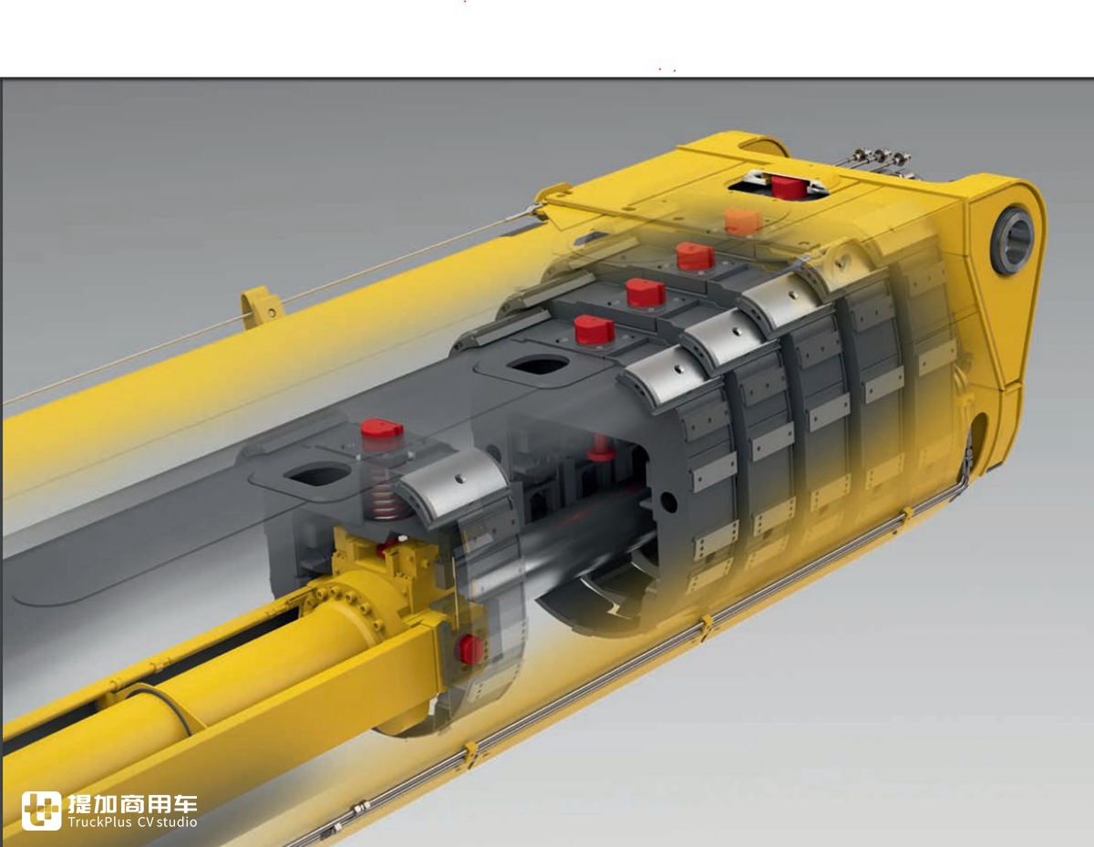 奔驰5轴卡车底盘,利勃海尔上装,带您见识一辆60T级伸缩臂起重机硬货 - 第11张 - 提加商用车网 奔驰5轴卡车底盘,利勃海尔上装,带您见识一辆60T级伸缩臂起重机硬货 - 第11张