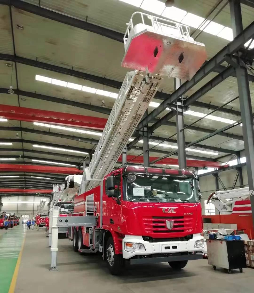 中集联合卡车32米多功能云梯消防车成功下线,守护人民生命财产安全! - 第1张 - 提加商用车网 中集联合卡车32米多功能云梯消防车成功下线,守护人民生命财产安全! - 第1张