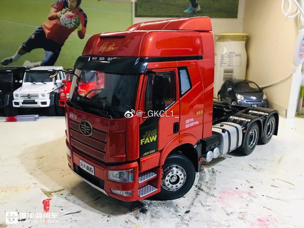 卡车模型也评测,带你看看解放J6P1:24模型的做工 - 第3张 - 提加商用车网 卡车模型也评测,带你看看解放J6P1:24模型的做工 - 第3张