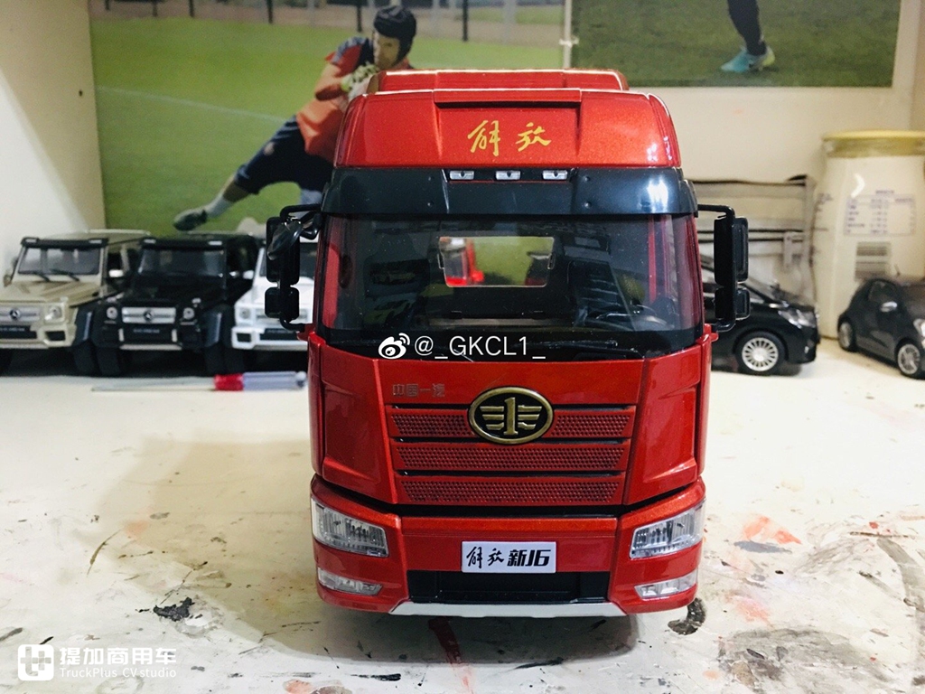 卡车模型也评测,带你看看解放J6P1:24模型的做工 - 第4张 - 提加商用车网 卡车模型也评测,带你看看解放J6P1:24模型的做工 - 第4张