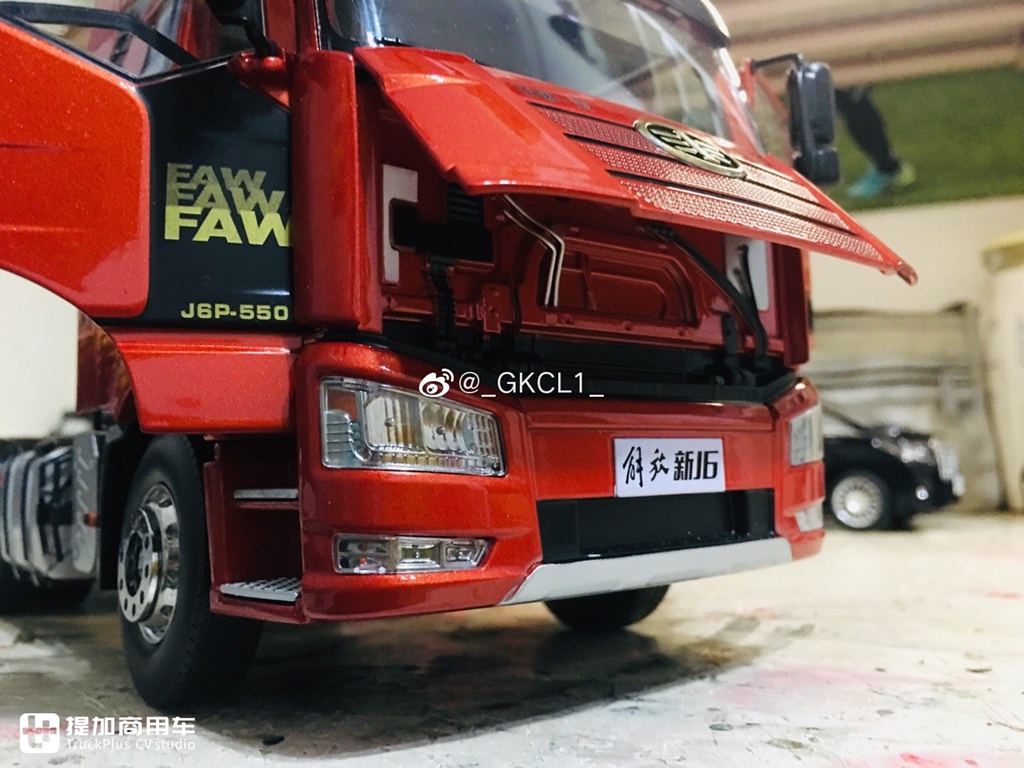 卡车模型也评测,带你看看解放J6P1:24模型的做工 - 第10张 - 提加商用车网 卡车模型也评测,带你看看解放J6P1:24模型的做工 - 第10张