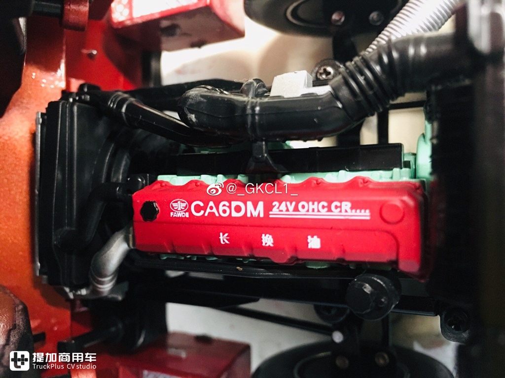 卡车模型也评测,带你看看解放J6P1:24模型的做工 - 第22张 - 提加商用车网 卡车模型也评测,带你看看解放J6P1:24模型的做工 - 第22张