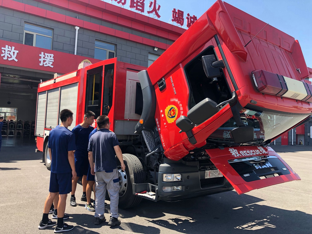 七十峥嵘 与国同梦, 2019曼恩全国消防底盘安全巡检北京站顺利进行中 - 第1张 - 提加商用车网 七十峥嵘 与国同梦, 2019曼恩全国消防底盘安全巡检北京站顺利进行中 - 第1张