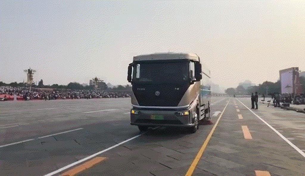 骄傲!比亚迪T8纯电动洗扫车服务新中国70华诞盛典 - 第4张 - 提加商用车网 骄傲!比亚迪T8纯电动洗扫车服务新中国70华诞盛典 - 第4张