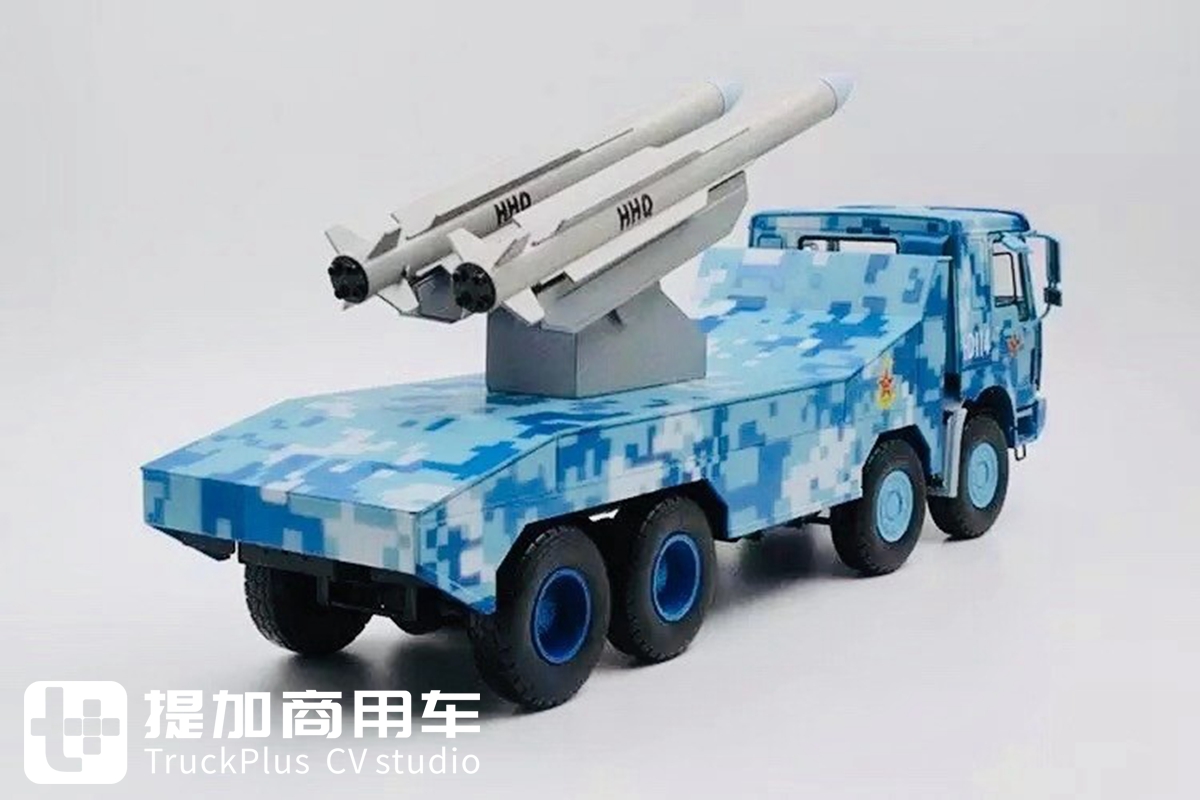 卡车模型也评测，再带你见识一款1:24的重汽豪沃军车模型 - 第3张