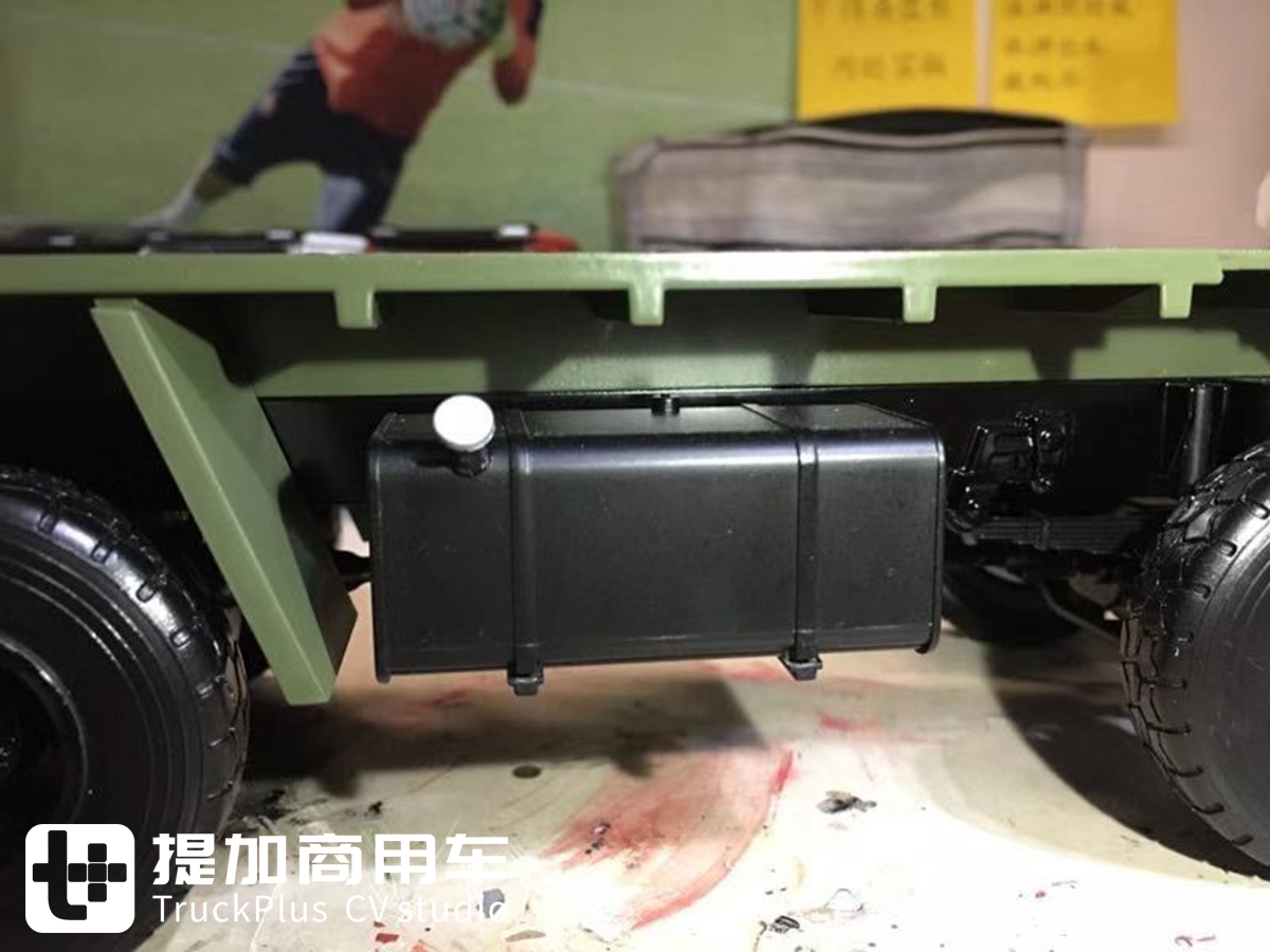 卡车模型也评测，再带你见识一款1:24的重汽豪沃军车模型 - 第23张