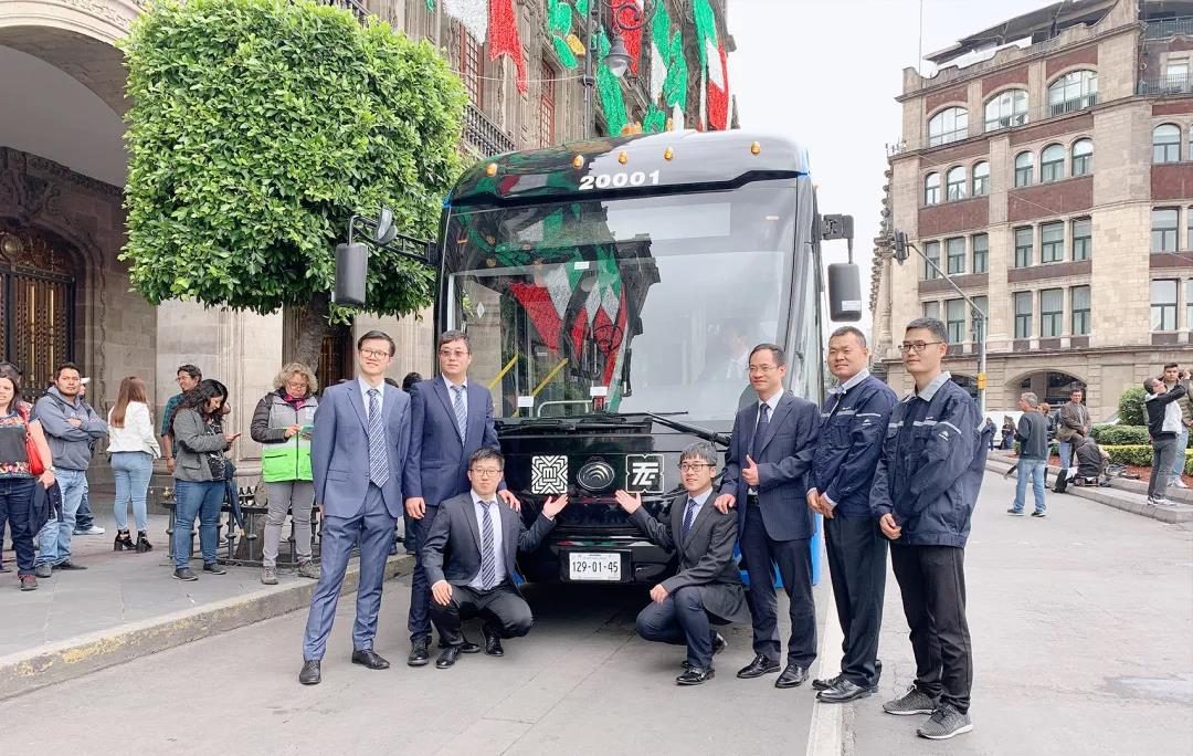 远赴大洋彼岸,63台宇通双源无轨电车驶入墨西哥 - 第3张 - 提加商用车网 远赴大洋彼岸,63台宇通双源无轨电车驶入墨西哥 - 第3张