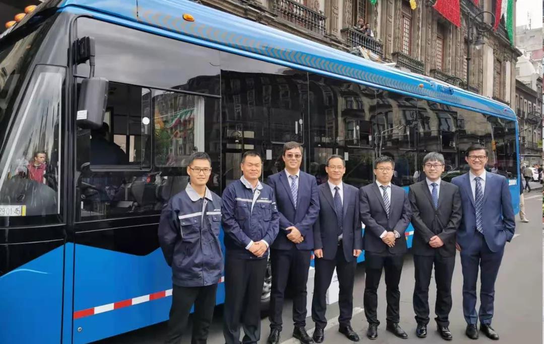 远赴大洋彼岸,63台宇通双源无轨电车驶入墨西哥 - 第11张 - 提加商用车网 远赴大洋彼岸,63台宇通双源无轨电车驶入墨西哥 - 第11张