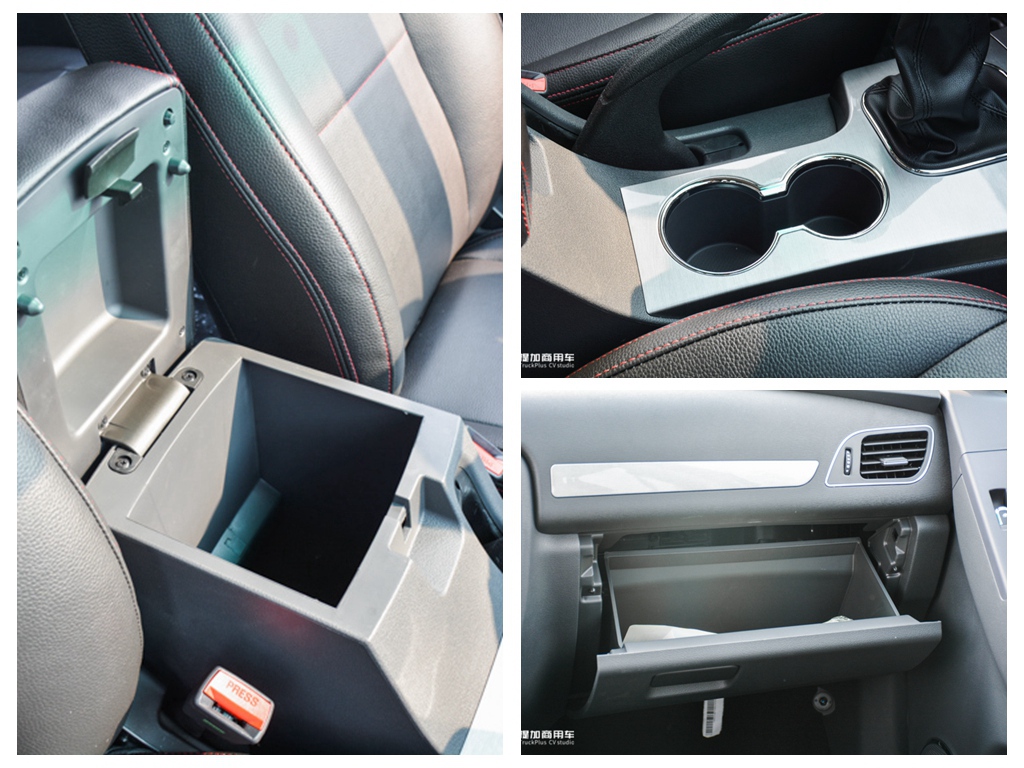 货箱没有凸起的轮拱,配置堪比乘用车,帅铃T6创客精英版皮卡实拍 - 第14张 - 提加商用车网 货箱没有凸起的轮拱,配置堪比乘用车,帅铃T6创客精英版皮卡实拍 - 第14张