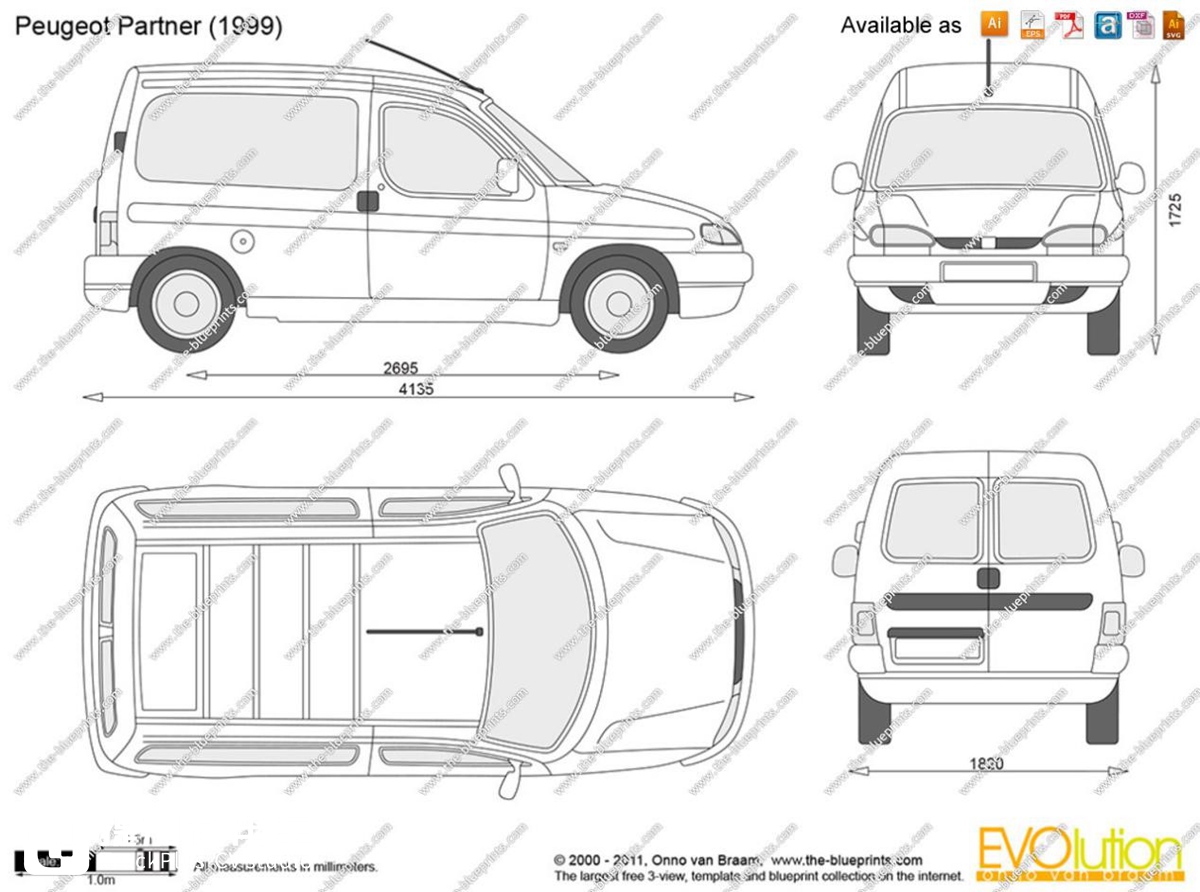 在国内很少见的VAN式货车,法国标致Partner实拍 - 第4张 - 提加商用车网 在国内很少见的VAN式货车,法国标致Partner实拍 - 第4张