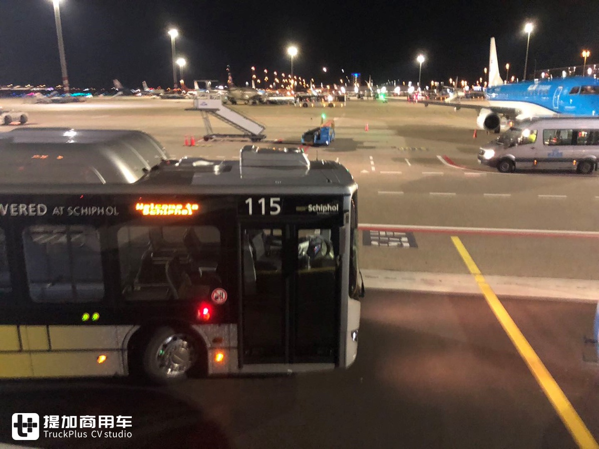 比亚迪客车已杀入欧洲机场，荷兰史基浦机场体验比亚迪机场大巴 - 第3张